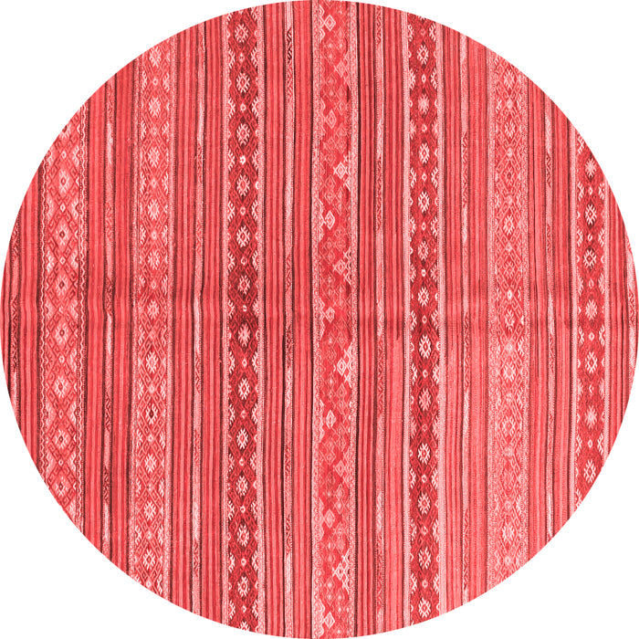 Abstract Red Contemporary Rug, con878red