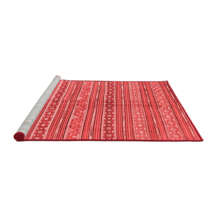 Contemporary Red Washable Rugs
