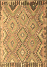 Southwestern Brown Country Rug, con879brn