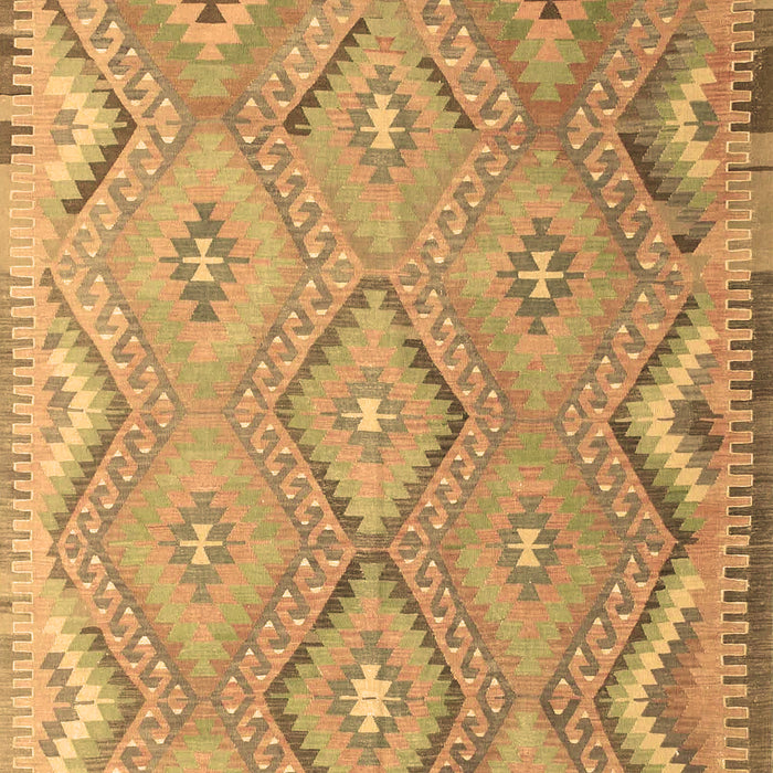 Southwestern Brown Country Rug, con879brn