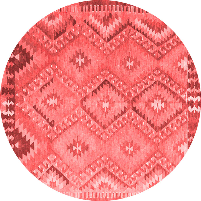 Southwestern Red Country Rug, con879red