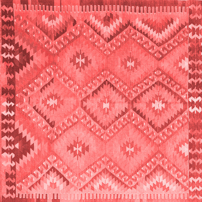 Southwestern Red Country Rug, con879red