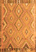 Southwestern Orange Country Rug, con879org