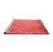 Country Red Washable Rugs