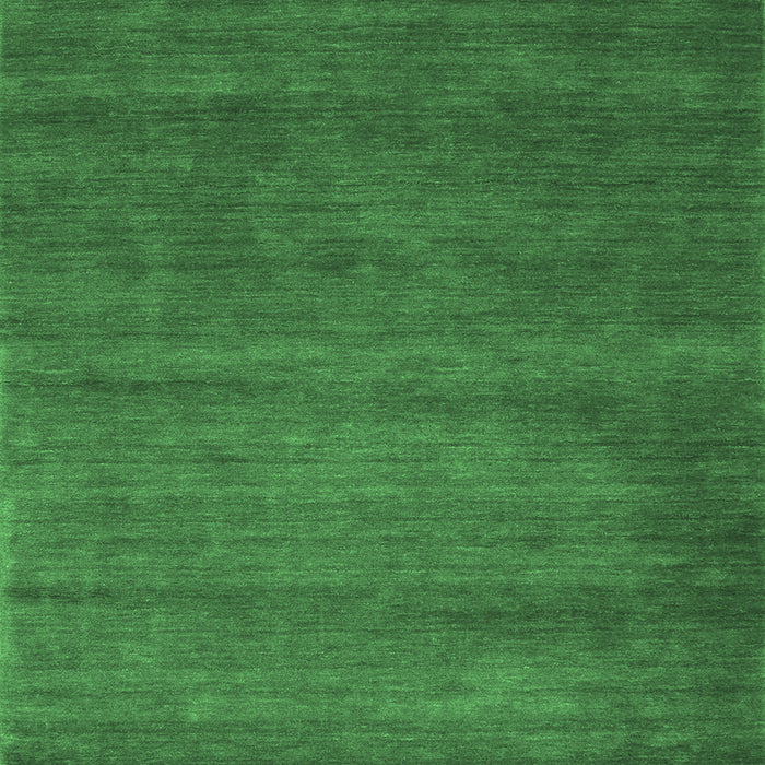 Machine Washable Abstract Emerald Green Contemporary Area Rugs, wshcon87emgrn