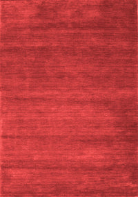 Abstract Red Contemporary Rug, con87red