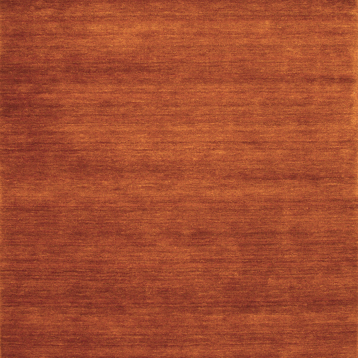 Abstract Orange Contemporary Rug, con87org