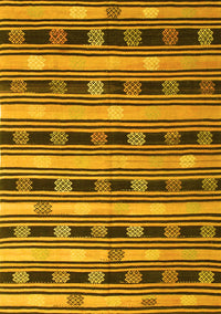 Southwestern Yellow Country Rug, con880yw