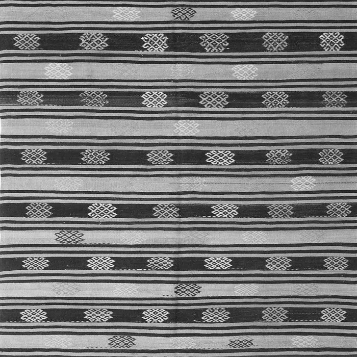 Serging Thickness of Southwestern Gray Country Rug, con880gry