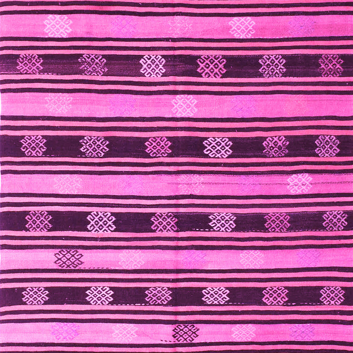 Machine Washable Southwestern Pink Country Rug, wshcon880pnk