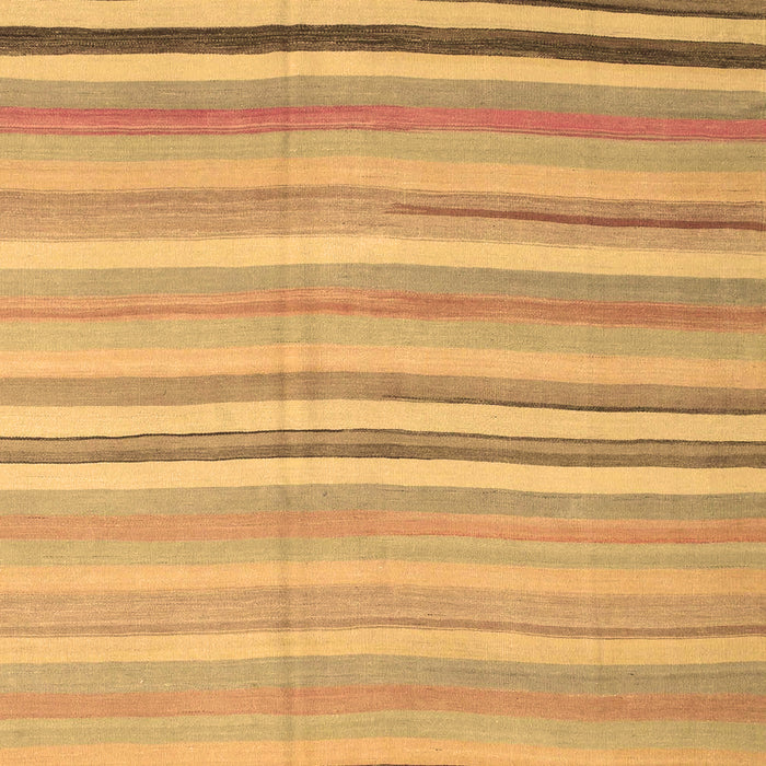 Machine Washable Abstract Brown Contemporary Rug, wshcon881brn