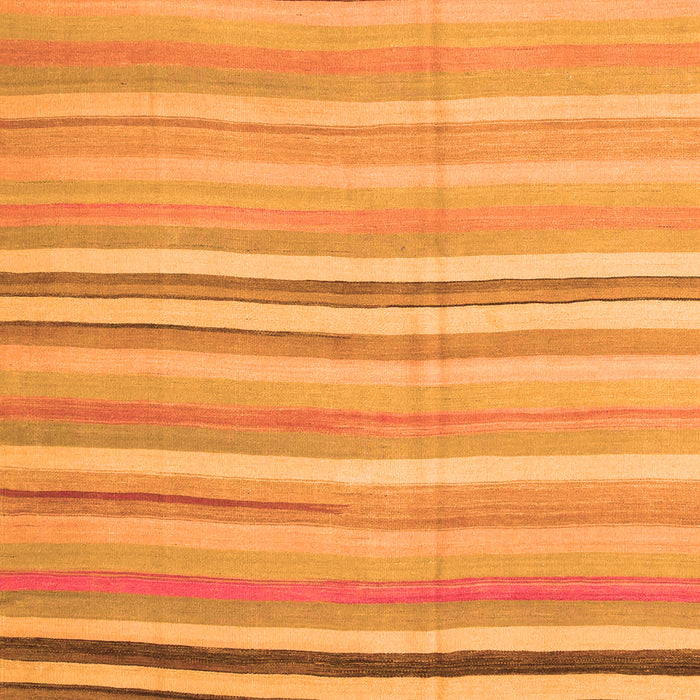 Serging Thickness of Machine Washable Abstract Orange Contemporary Area Rugs, wshcon881org