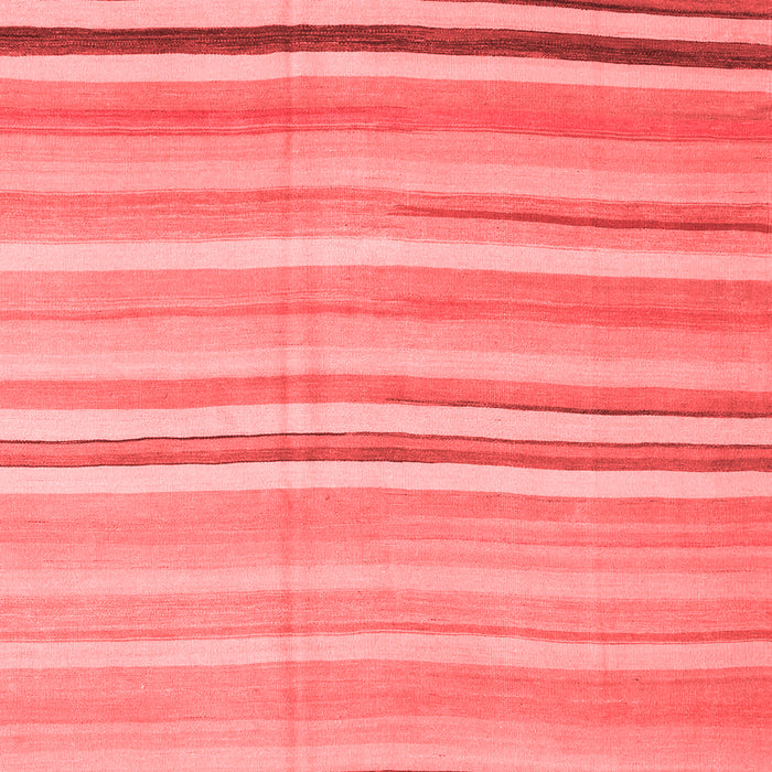 Machine Washable Abstract Red Contemporary Rug, wshcon881red