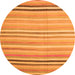 Machine Washable Abstract Orange Contemporary Area Rugs, wshcon881org