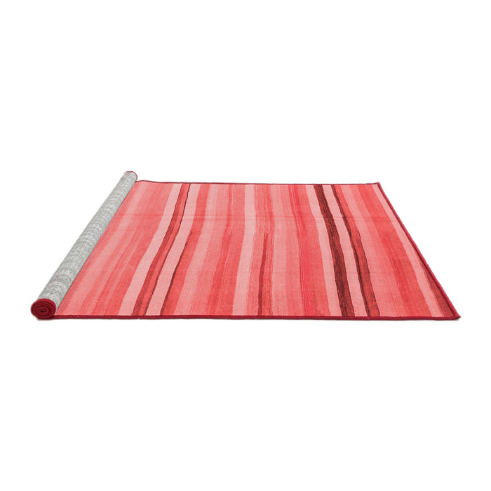 Contemporary Red Washable Rugs