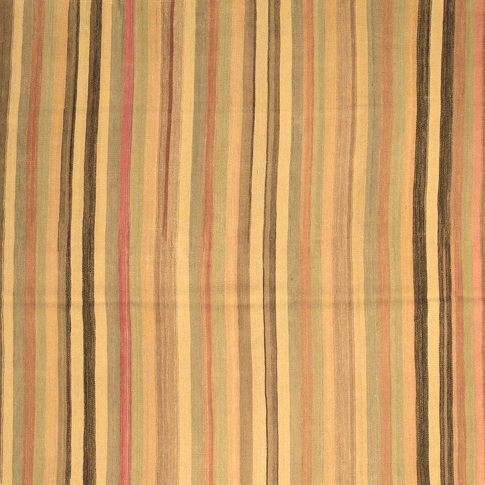 Square Machine Washable Abstract Brown Contemporary Rug, wshcon881brn