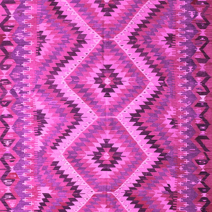 Machine Washable Southwestern Pink Country Rug, wshcon882pnk