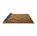 Sideview of Southwestern Brown Country Rug, con882brn