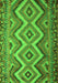 Southwestern Green Country Rug, con882grn