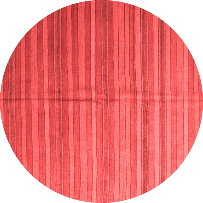 Machine Washable Abstract Red Contemporary Rug, wshcon883red