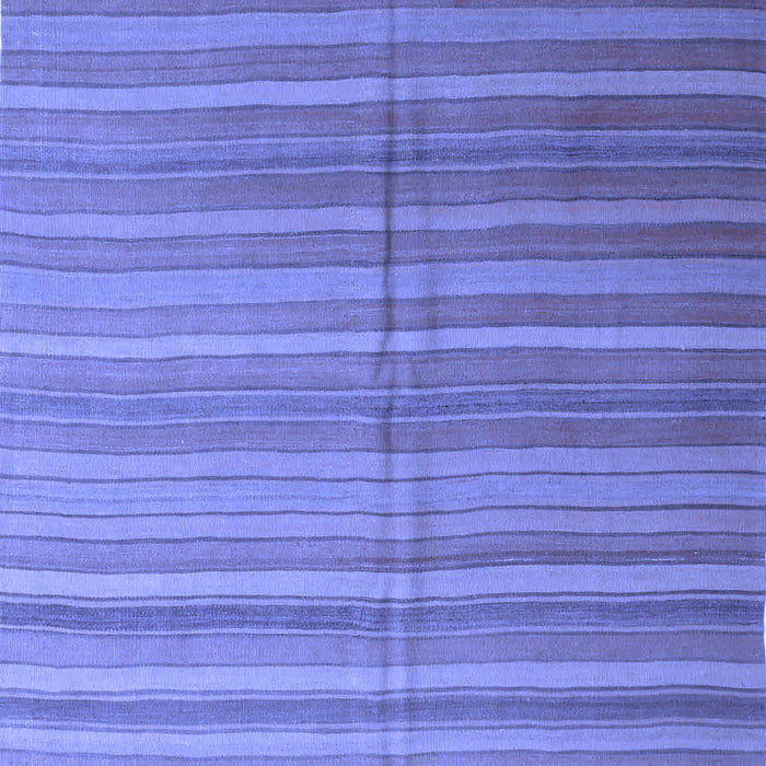 Abstract Blue Contemporary Rug, con883blu