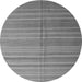 Machine Washable Abstract Gray Contemporary Rug, wshcon883gry