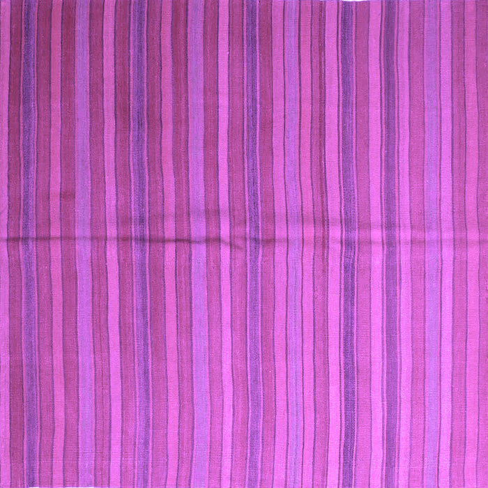 Square Machine Washable Abstract Purple Contemporary Area Rugs, wshcon883pur