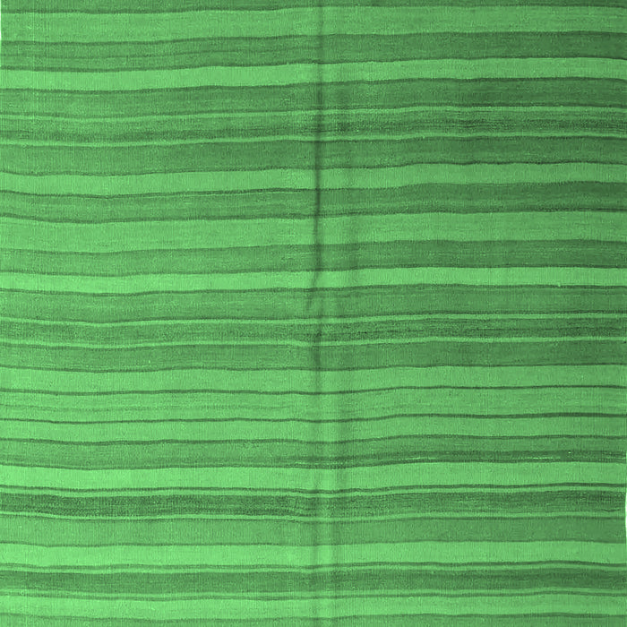 Abstract Emerald Green Contemporary Rug, con883emgrn