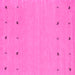 Square Solid Pink Modern Rug, con884pnk