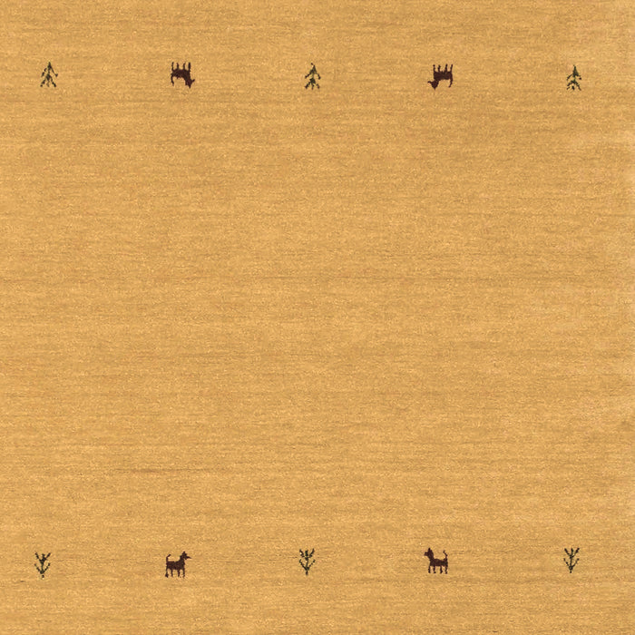 Machine Washable Solid Brown Modern Rug, wshcon884brn