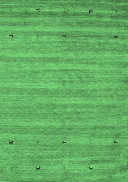 Abstract Emerald Green Contemporary Rug, con885emgrn