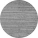 Square Abstract Gray Contemporary Rug, con885gry