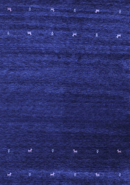 Abstract Blue Contemporary Rug, con886blu