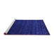 Sideview of Machine Washable Abstract Purple Contemporary Area Rugs, wshcon886pur