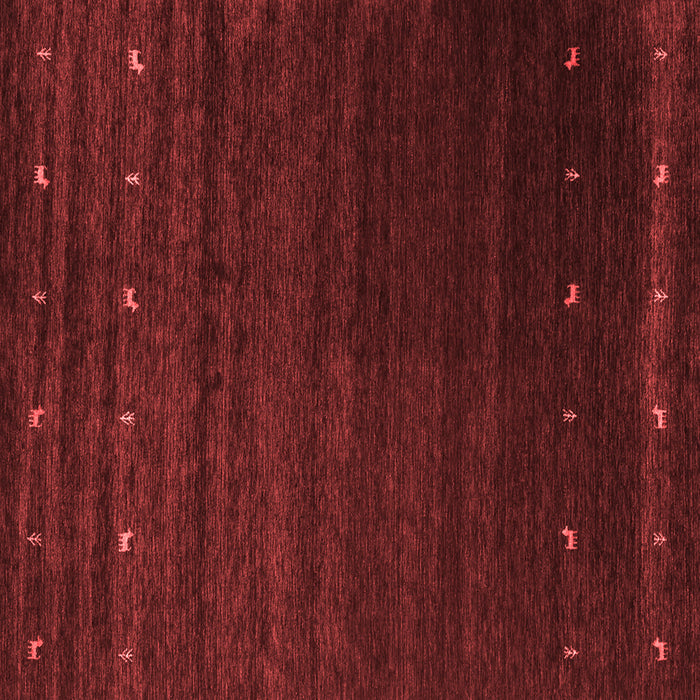 Machine Washable Abstract Red Contemporary Rug, wshcon886red