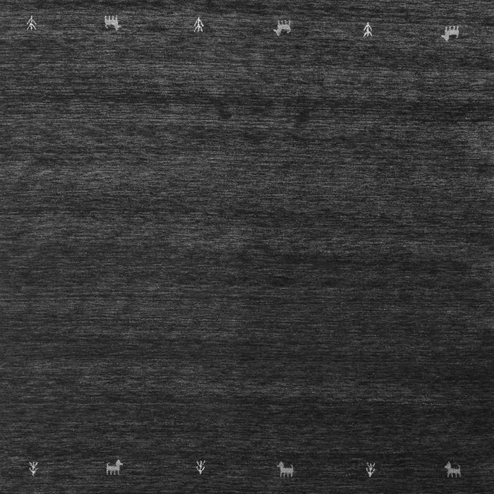 Serging Thickness of Machine Washable Abstract Gray Contemporary Rug, wshcon886gry