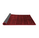 Abstract Red Contemporary Area Rugs