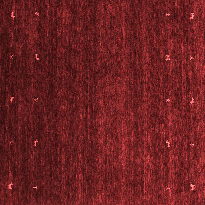 Abstract Red Contemporary Rug, con887red