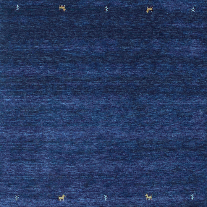 Abstract Light Blue Contemporary Rug, con887lblu