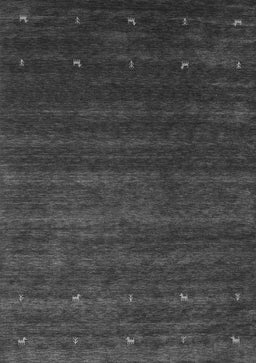 Abstract Gray Contemporary Rug, con887gry