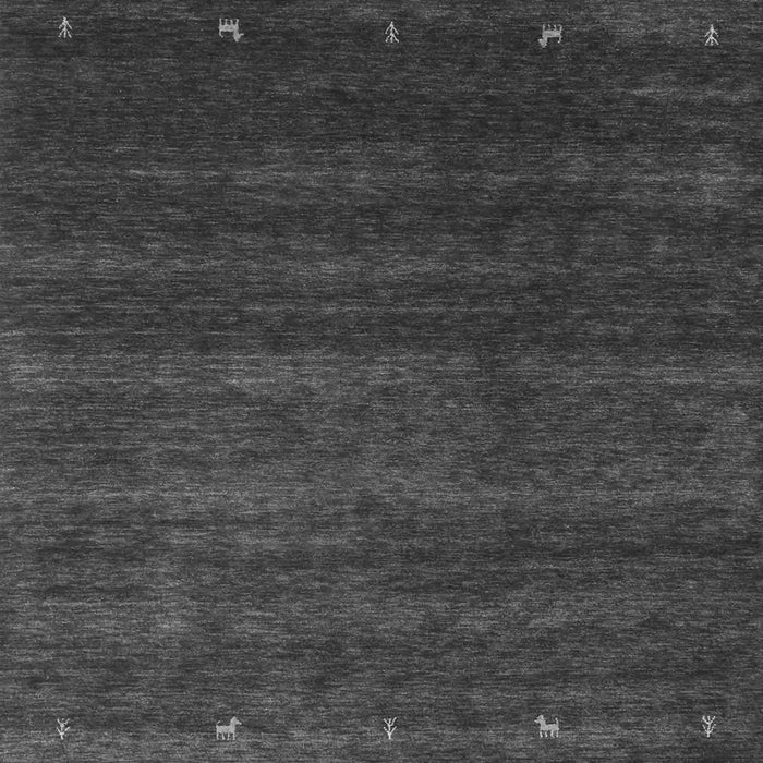 Abstract Gray Contemporary Rug, con887gry