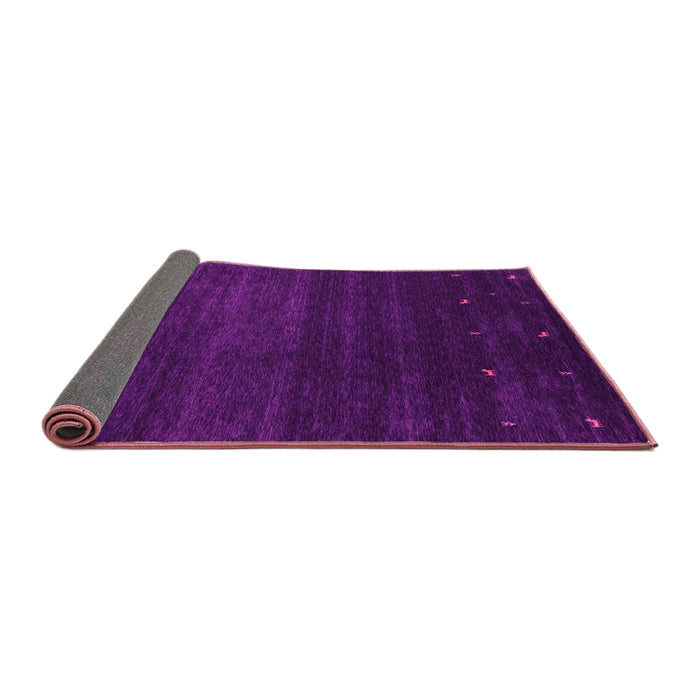 Sideview of Abstract Pink Contemporary Rug, con887pnk