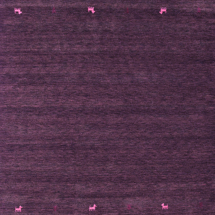 Machine Washable Abstract Purple Contemporary Area Rugs, wshcon888pur