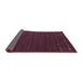 Sideview of Abstract Pink Contemporary Rug, con888pnk