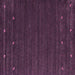 Square Abstract Purple Contemporary Rug, con888pur