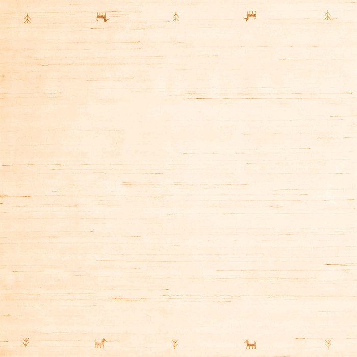 Serging Thickness of Machine Washable Solid Orange Modern Area Rugs, wshcon889org