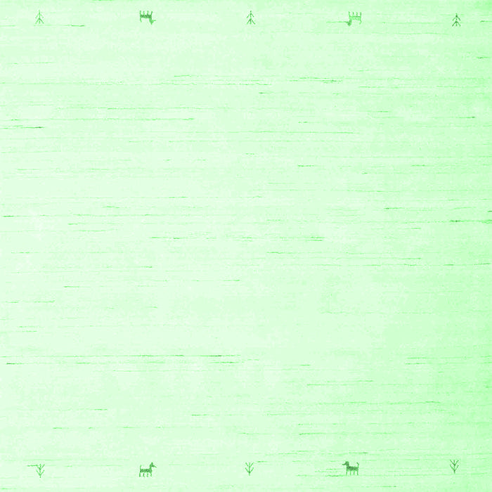 Solid Emerald Green Modern Rug, con889emgrn