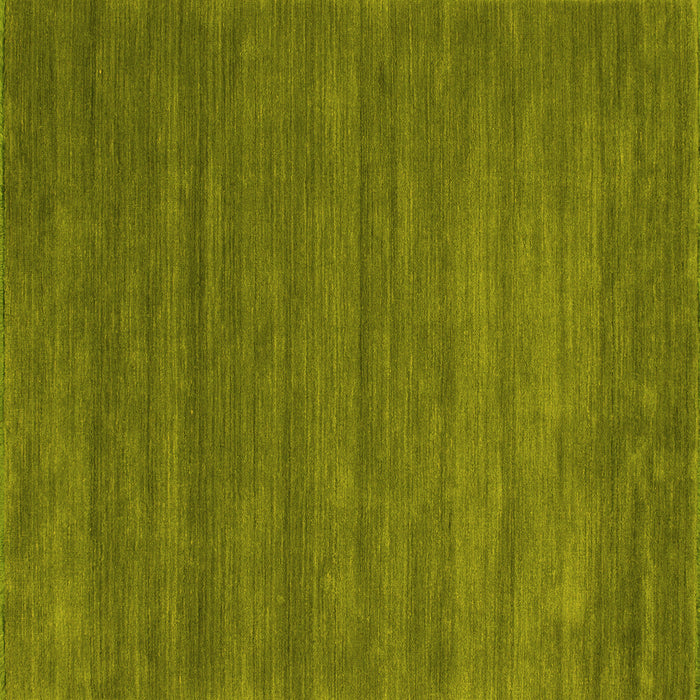 Square Machine Washable Abstract Yellow Contemporary Rug, wshcon88yw