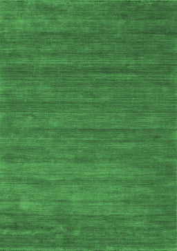 Abstract Emerald Green Contemporary Rug, con88emgrn