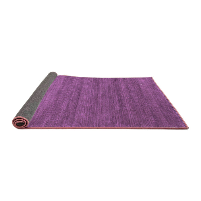 Sideview of Abstract Purple Contemporary Rug, con88pur